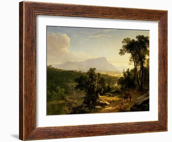 Landscape-Composition: in the Catskills, 1848-Asher Brown Durand-Framed Giclee Print