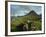 Landscape Containing Dry Stone Walls and a Small Settlement, Faroe Islands, Denmark, Europe-Woolfitt Adam-Framed Photographic Print