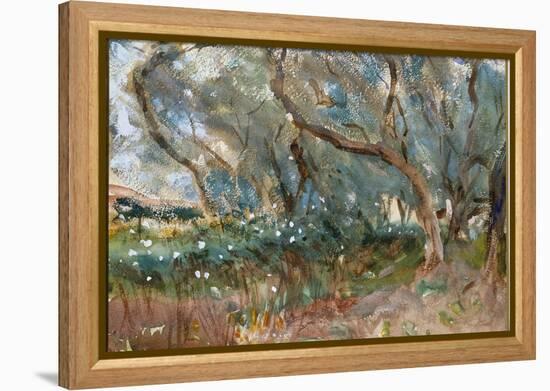 Landscape, Corfu, 1909-John Singer Sargent-Framed Premier Image Canvas