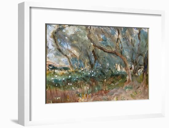 Landscape, Corfu, 1909-John Singer Sargent-Framed Giclee Print