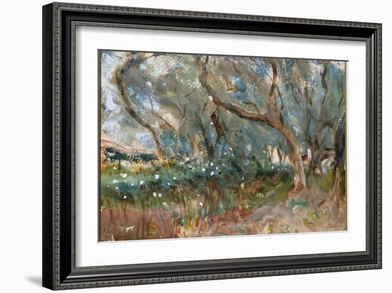 Landscape, Corfu, 1909-John Singer Sargent-Framed Giclee Print