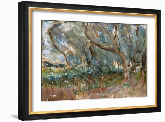 Landscape, Corfu, 1909-John Singer Sargent-Framed Giclee Print