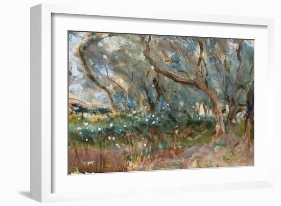 Landscape, Corfu, 1909-Eug?ne Boudin-Framed Giclee Print