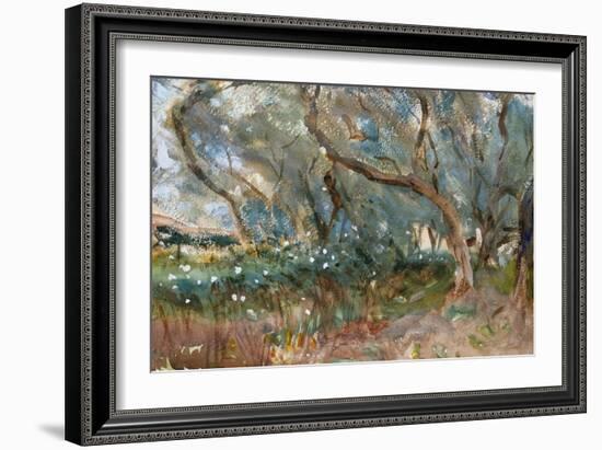 Landscape, Corfu, 1909-Eug?ne Boudin-Framed Giclee Print