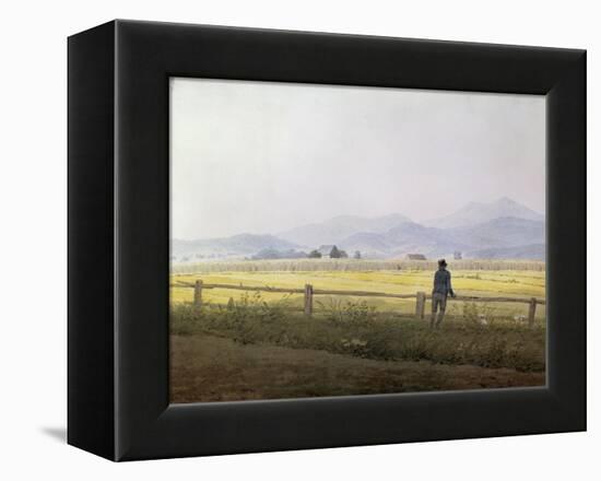 Landscape, Early 19th Century-Caspar David Friedrich-Framed Premier Image Canvas