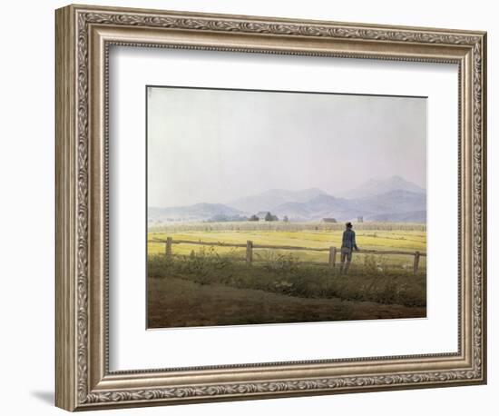 Landscape, Early 19th Century-Caspar David Friedrich-Framed Giclee Print