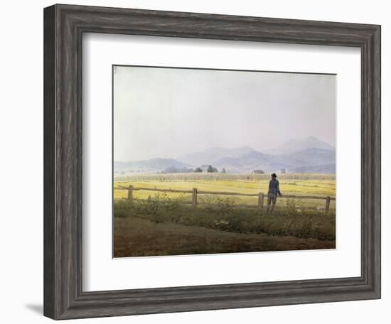 Landscape, Early 19th Century-Caspar David Friedrich-Framed Giclee Print