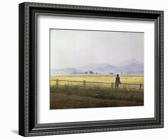 Landscape, Early 19th Century-Caspar David Friedrich-Framed Giclee Print