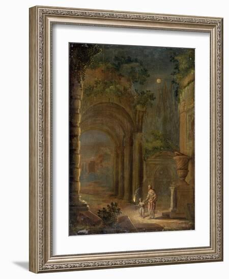 Landscape, End of 16th Century-Adam Elsheimer-Framed Giclee Print