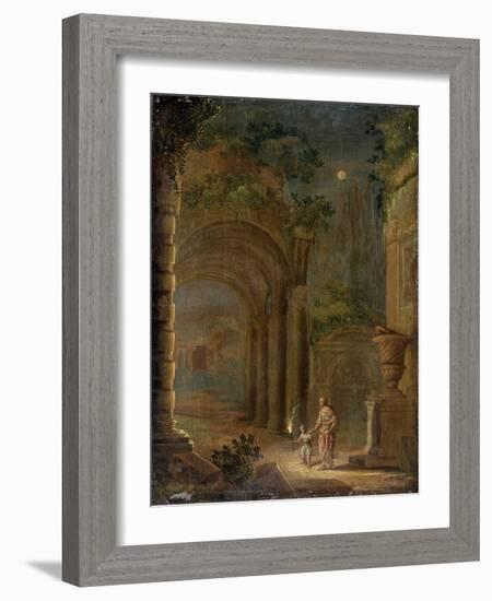 Landscape, End of 16th Century-Adam Elsheimer-Framed Giclee Print