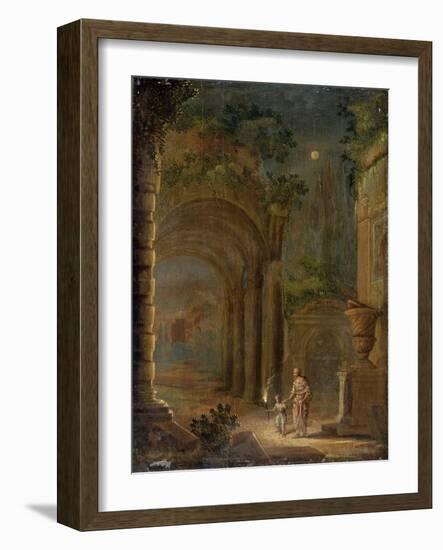 Landscape, End of 16th Century-Adam Elsheimer-Framed Giclee Print