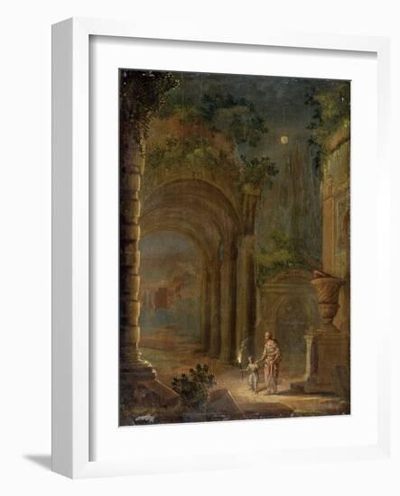 Landscape, End of 16th Century-Adam Elsheimer-Framed Giclee Print