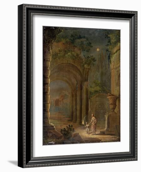 Landscape, End of 16th Century-Adam Elsheimer-Framed Giclee Print