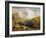 Landscape, Figures and Cattle-Samuel Palmer-Framed Giclee Print