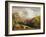 Landscape, Figures and Cattle-Samuel Palmer-Framed Giclee Print