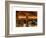 Landscape Foggy Night in Manhattan-Philippe Hugonnard-Framed Art Print