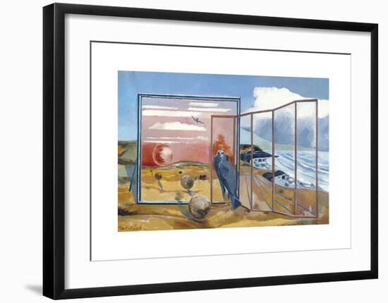 Landscape from a Dream-Paul Nash-Framed Premium Giclee Print