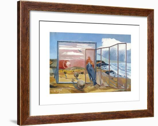 Landscape from a Dream-Paul Nash-Framed Premium Giclee Print