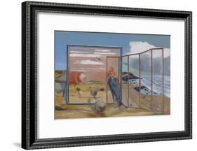Landscape from a Dream-Paul Nash-Framed Giclee Print