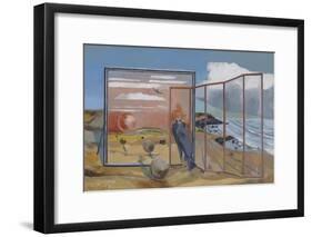 Landscape from a Dream-Paul Nash-Framed Giclee Print