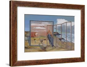 Landscape from a Dream-Paul Nash-Framed Giclee Print