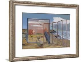 Landscape from a Dream-Paul Nash-Framed Giclee Print