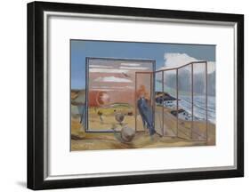 Landscape from a Dream-Paul Nash-Framed Giclee Print