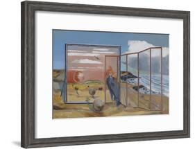 Landscape from a Dream-Paul Nash-Framed Giclee Print