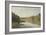 Landscape from Bougival, 1873 (Oil on Canvas)-Alfred Sisley-Framed Giclee Print