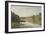 Landscape from Bougival, 1873 (Oil on Canvas)-Alfred Sisley-Framed Giclee Print