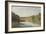 Landscape from Bougival, 1873 (Oil on Canvas)-Alfred Sisley-Framed Giclee Print