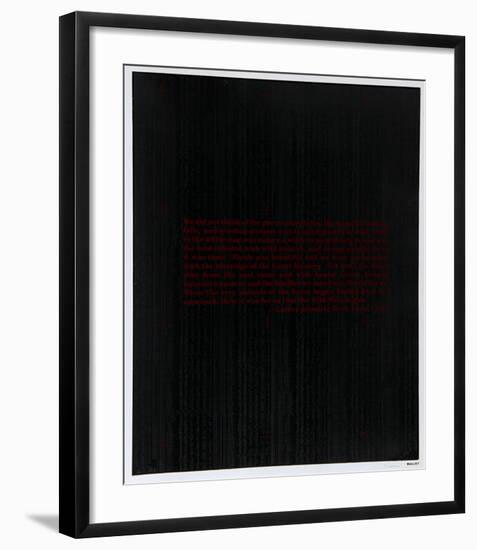 Landscape from Bullet Space, Your House is Mine-Andrew Castrucci-Framed Limited Edition
