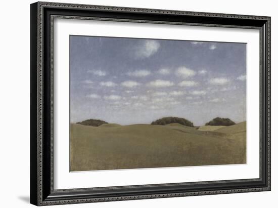 Landscape from Lejre, 1905-Vilhelm Hammershoi-Framed Giclee Print