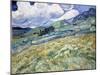 Landscape from Saint-Rémy-Vincent van Gogh-Mounted Premium Giclee Print