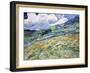 Landscape from Saint-Rémy-Vincent van Gogh-Framed Giclee Print