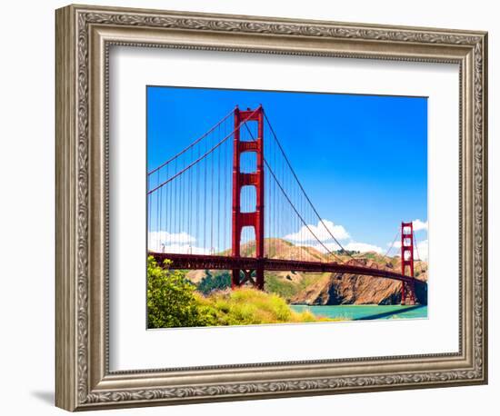 Landscape - Golden Gate Bridge - San Francisco - California - United States-Philippe Hugonnard-Framed Photographic Print