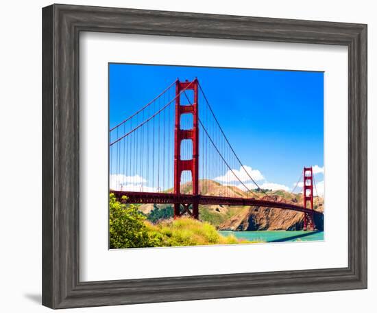 Landscape - Golden Gate Bridge - San Francisco - California - United States-Philippe Hugonnard-Framed Photographic Print