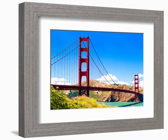 Landscape - Golden Gate Bridge - San Francisco - California - United States-Philippe Hugonnard-Framed Photographic Print