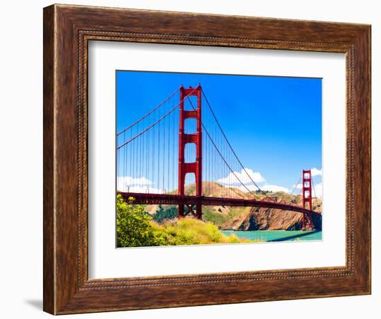 Landscape - Golden Gate Bridge - San Francisco - California - United States-Philippe Hugonnard-Framed Photographic Print