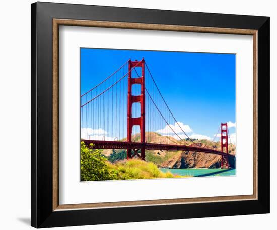 Landscape - Golden Gate Bridge - San Francisco - California - United States-Philippe Hugonnard-Framed Photographic Print