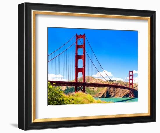 Landscape - Golden Gate Bridge - San Francisco - California - United States-Philippe Hugonnard-Framed Photographic Print