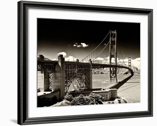 Landscape - Golden Gate Bridge - San Francisco - California - United States-Philippe Hugonnard-Framed Photographic Print