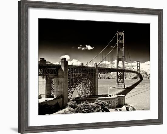 Landscape - Golden Gate Bridge - San Francisco - California - United States-Philippe Hugonnard-Framed Photographic Print