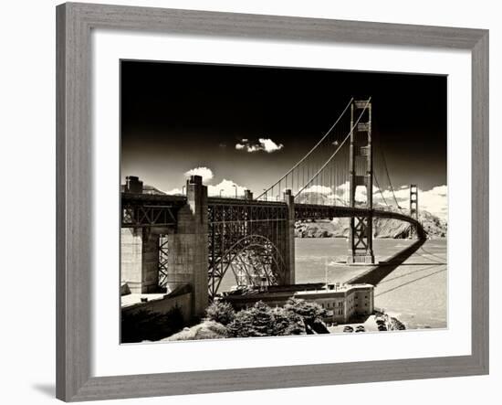 Landscape - Golden Gate Bridge - San Francisco - California - United States-Philippe Hugonnard-Framed Photographic Print