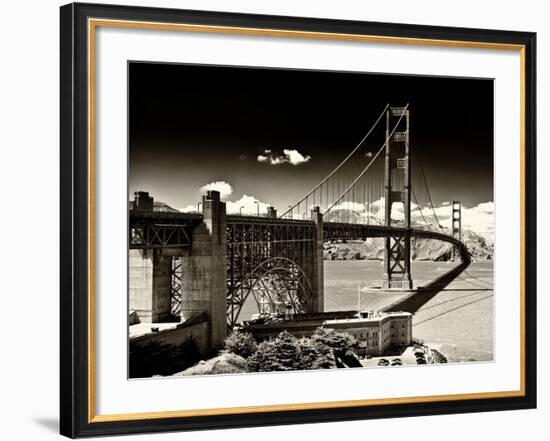 Landscape - Golden Gate Bridge - San Francisco - California - United States-Philippe Hugonnard-Framed Photographic Print