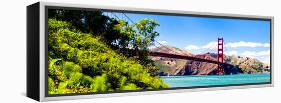 Landscape - Golden Gate Bridge - San Francisco - California - United States-Philippe Hugonnard-Framed Premier Image Canvas