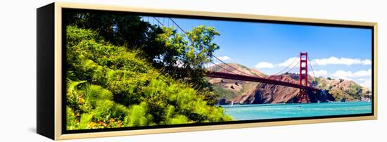 Landscape - Golden Gate Bridge - San Francisco - California - United States-Philippe Hugonnard-Framed Premier Image Canvas