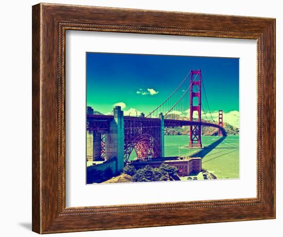 Landscape - Golden Gate Bridge - San Francisco - California - United States-Philippe Hugonnard-Framed Photographic Print