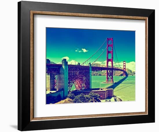 Landscape - Golden Gate Bridge - San Francisco - California - United States-Philippe Hugonnard-Framed Photographic Print