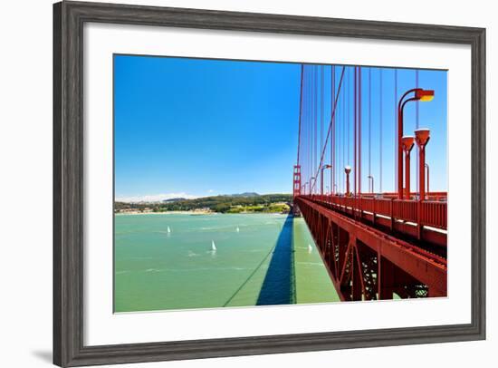 Landscape - Golden Gate Bridge - San Francisco - California - United States-Philippe Hugonnard-Framed Photographic Print